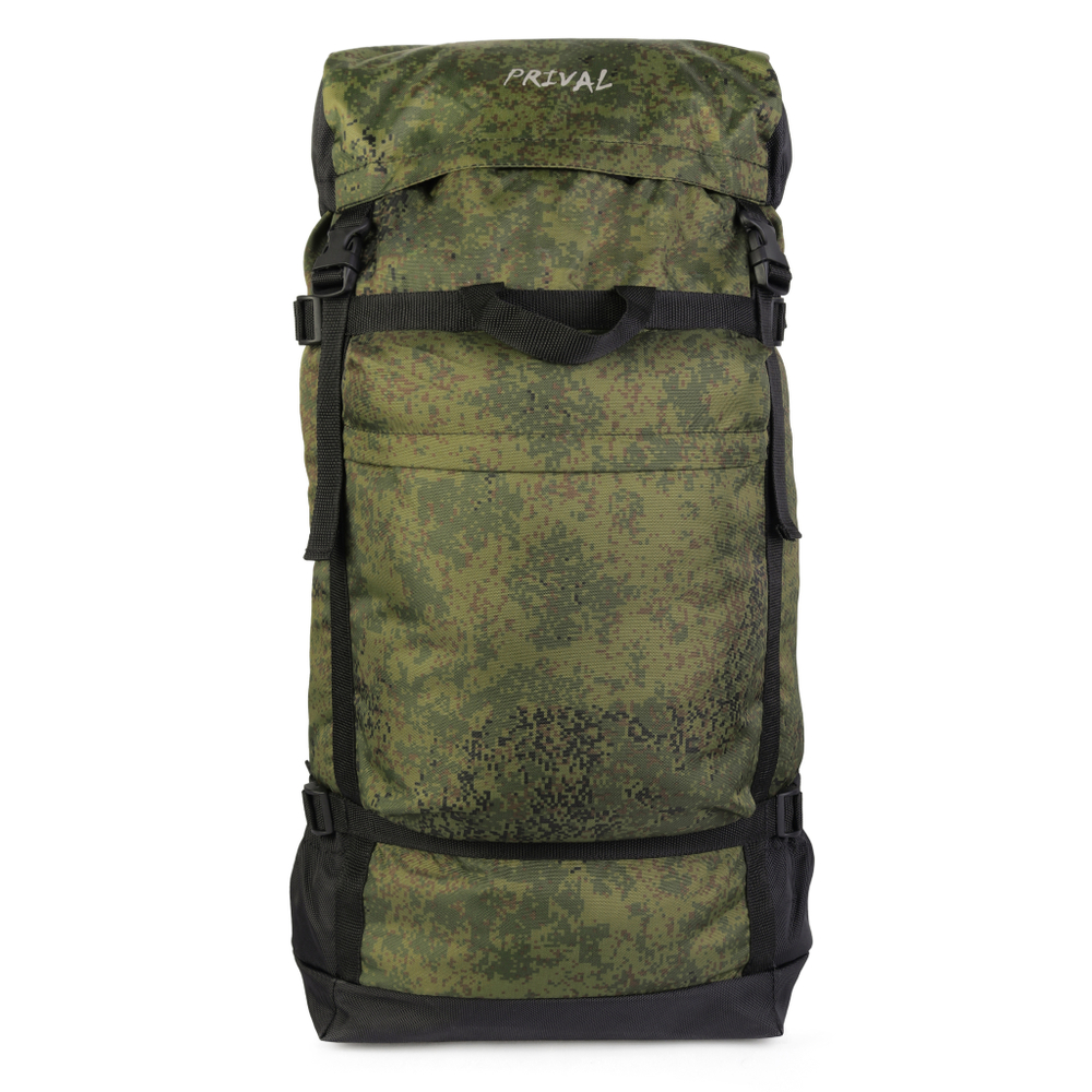 Рюкзак туристический Prival Михалыч 70л, камуфляж Пиксель