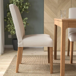 Стул - BERGMUND IKEA/ БЕРГМУНД ИКЕА, 95х52х59 см, бежевый