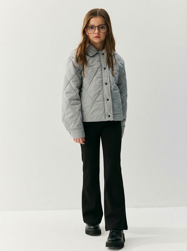 Куртка стеганая укороченная 