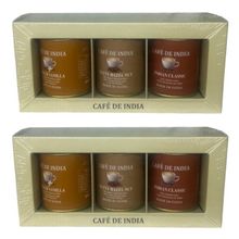 Кофе растворимый Bharat BAZAAR набор Ваниль, Фундук, Классический 150 г, 2 шт