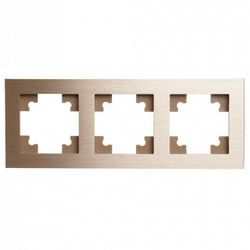 Рамка на 3 поста Stekker Катрин 50018