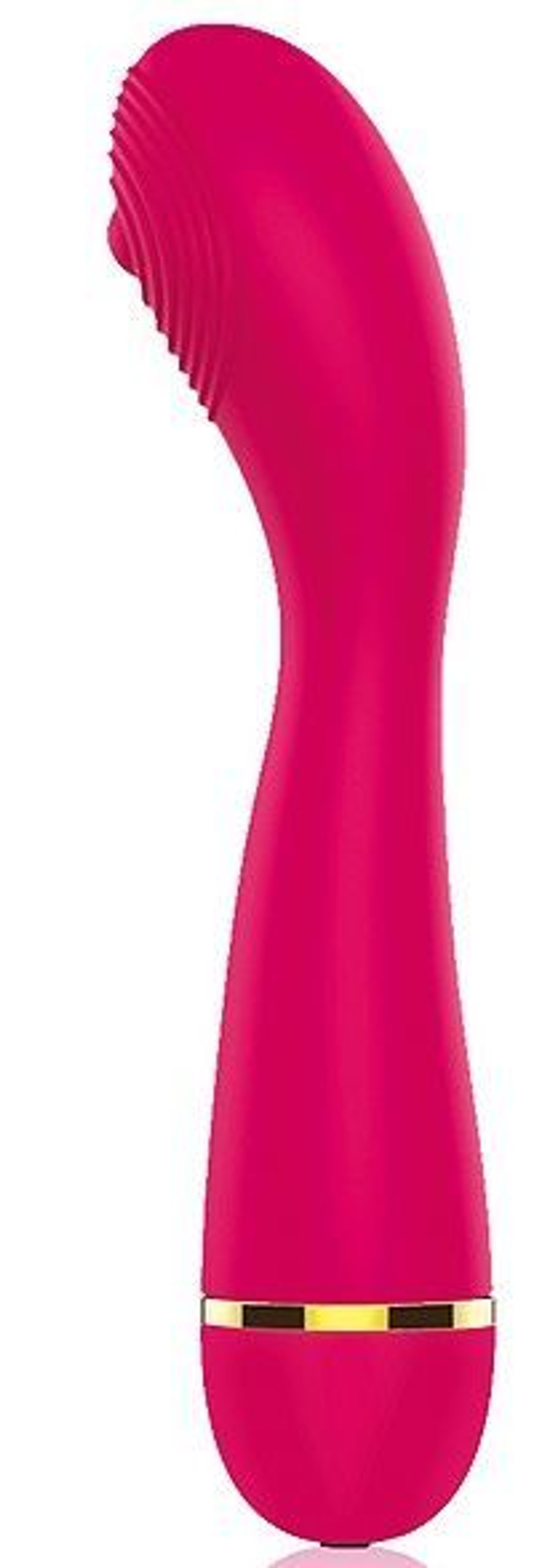 Вибратор для точки G Cosmo, малиновый, силикон, 16 см