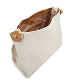 Кожаная сумка-шопер GIANNI CHIARINI - кремовый (BS 10641 GRN-PL)