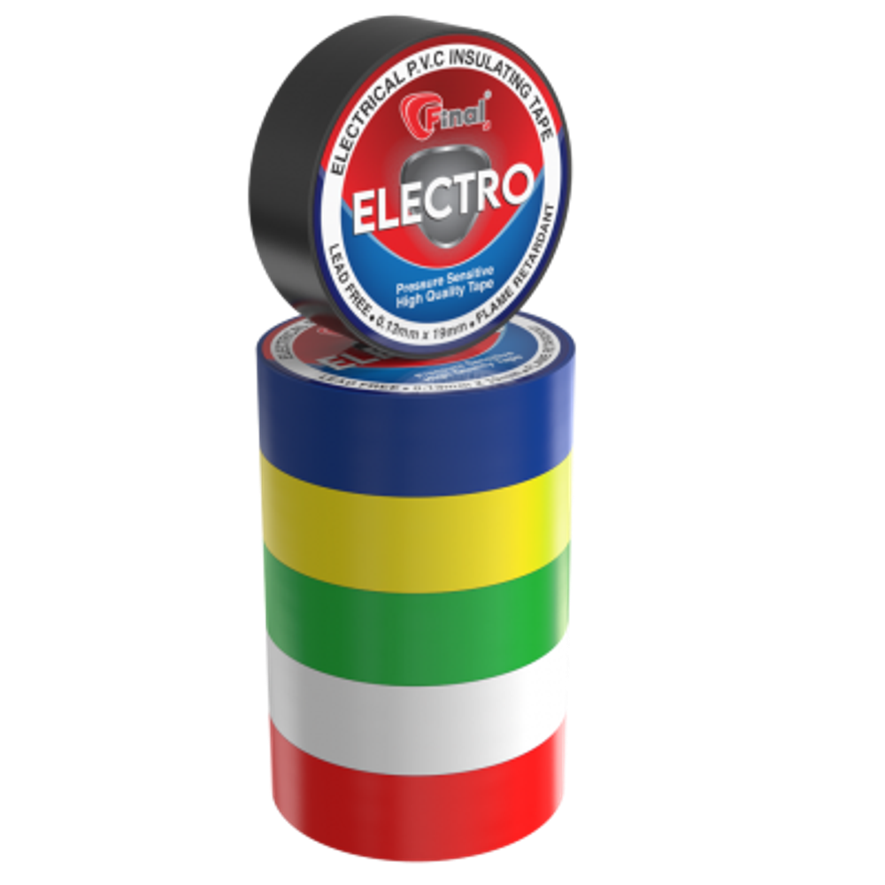 Изолента огнеупорная final из пвх пластика