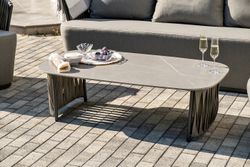 "Флоренция" лаунж-зона из искусственного ротанга, цвет графит