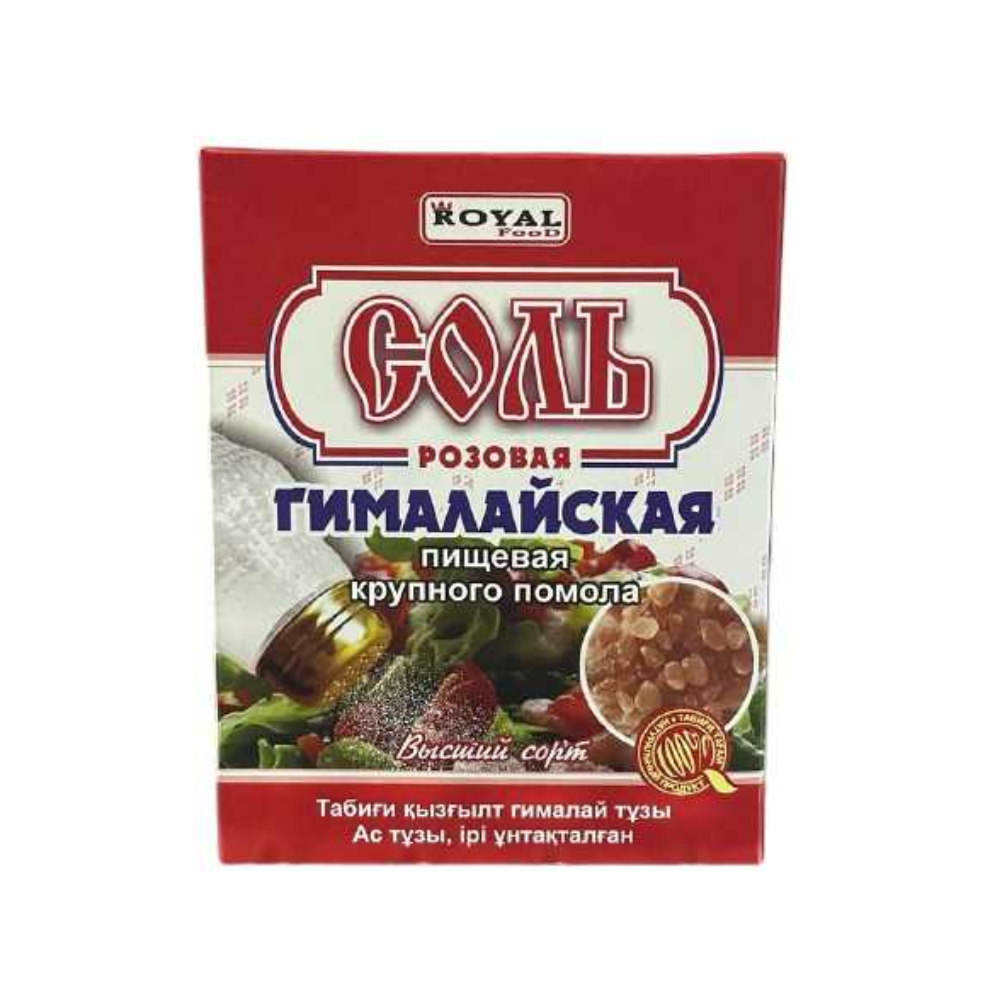 Соль Гималайская крупного помола Royal  (кор) 500 гр