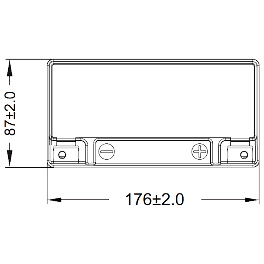 Аккумулятор WBR AGM HIGH PERFORMANCE YB16CL-B (HP12-20 WBR)