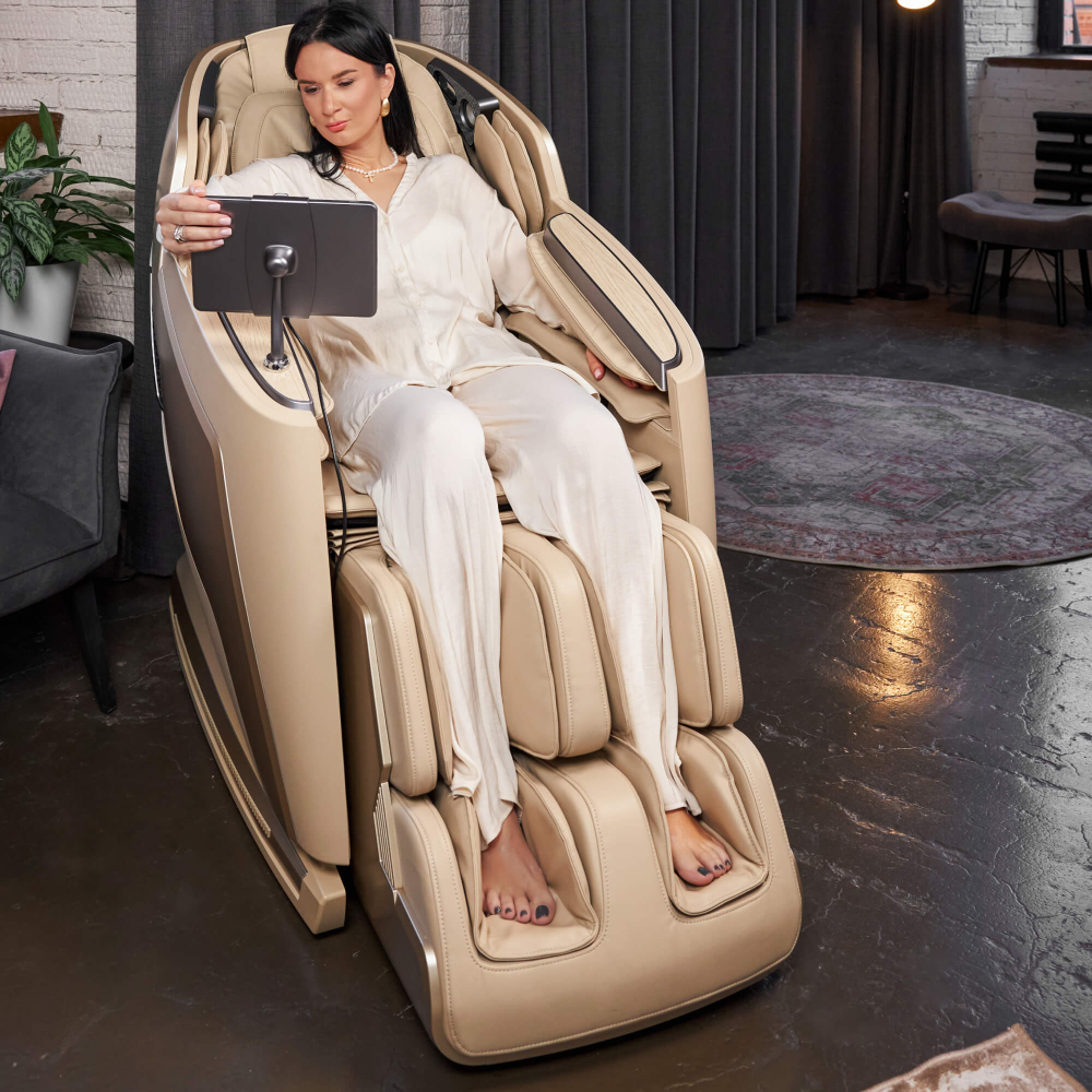 Массажное кресло Unix Afelia Beige