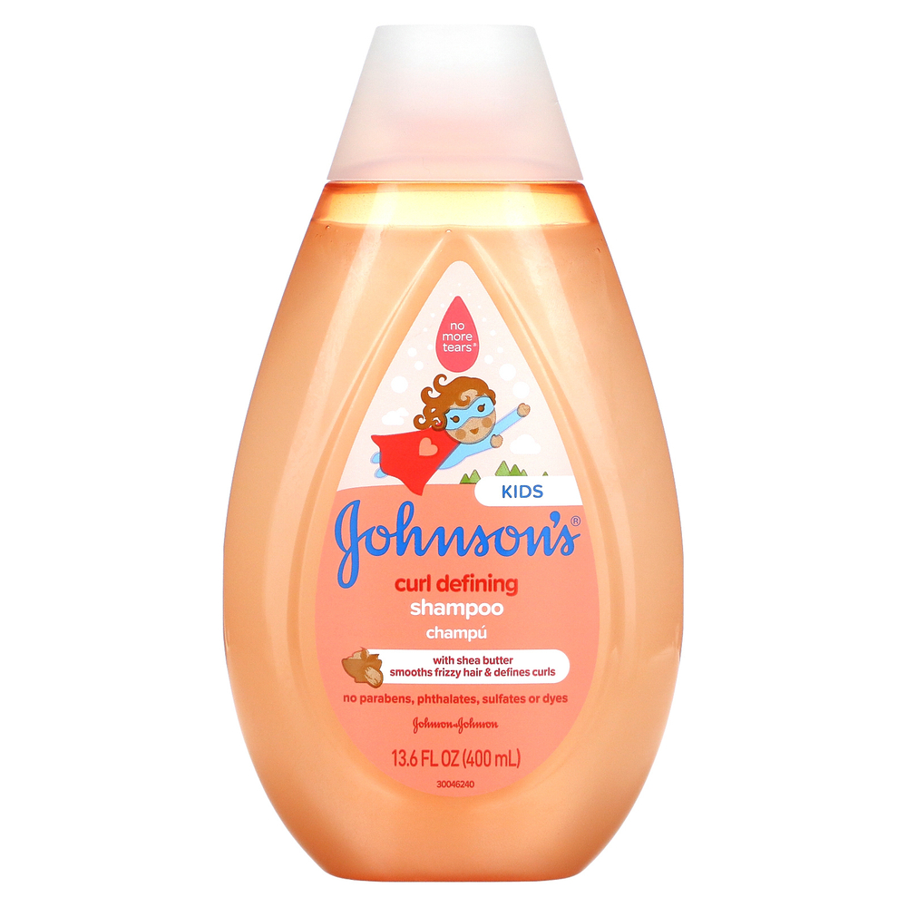 Johnson's Baby, Для детей, серия «Укрощение кудряшек», шампунь, 400 мл