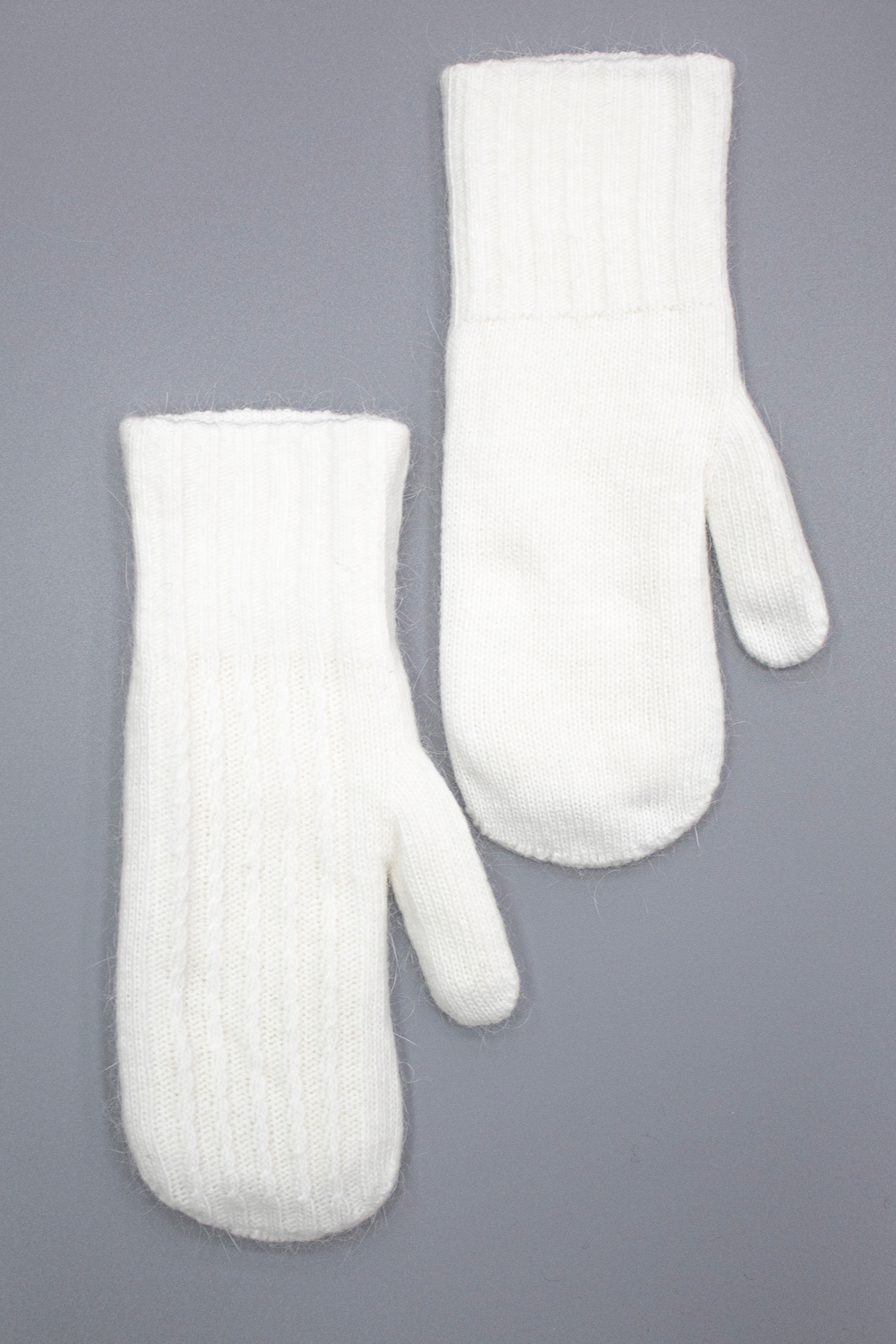 Варежки В420-02 экрю