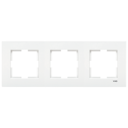 Рамка 3-м белый Viko