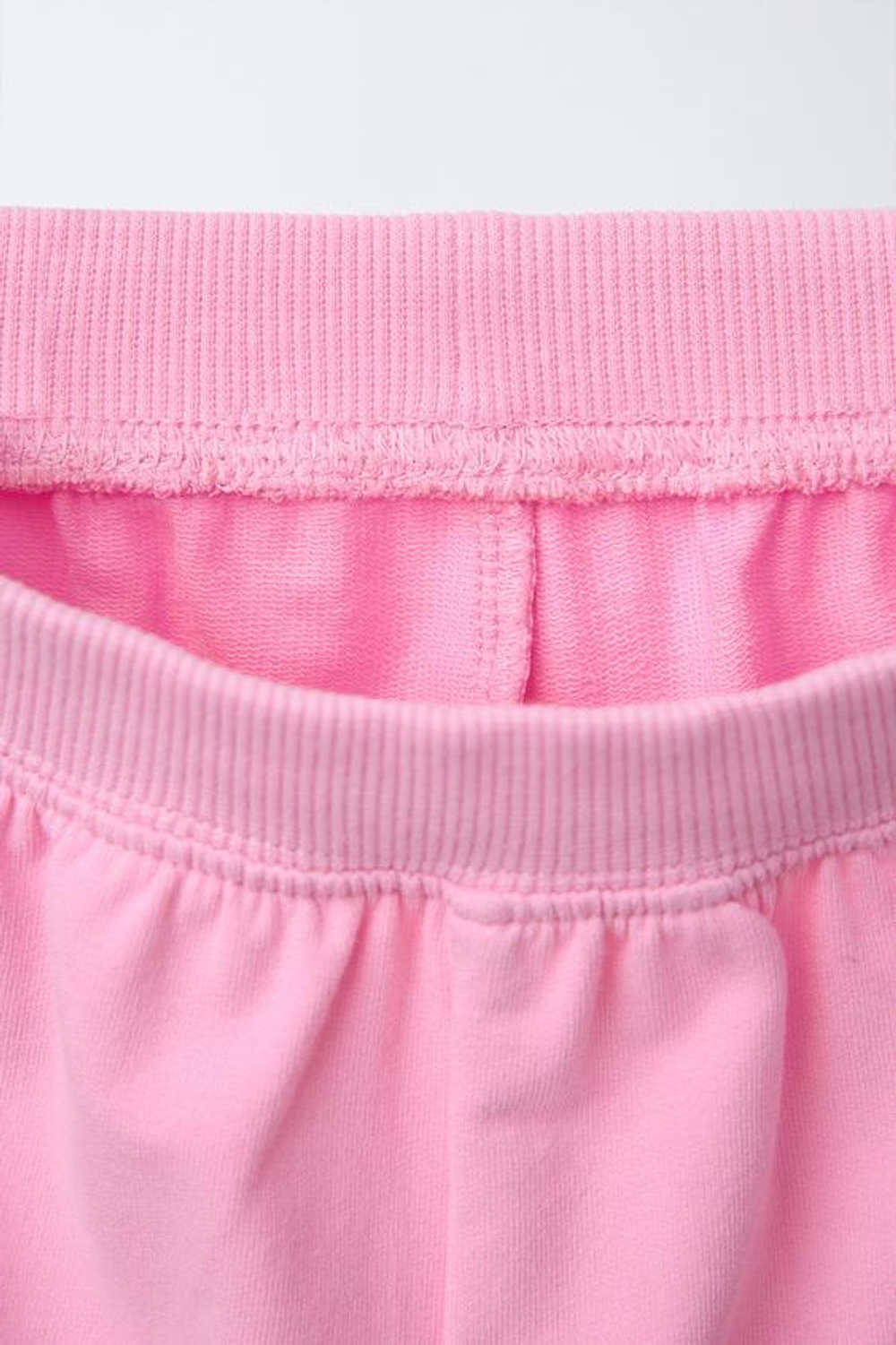 ZARA КОМПЛЕКТ ИЗ ТОЛСТОВКИ И БРЮК-ДЖОГГЕРОВ, МЯГКИЙ РОЗОВЫЙ