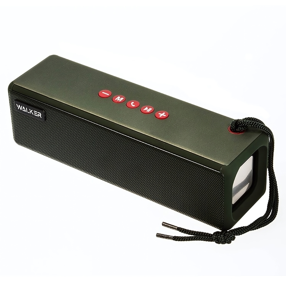 Колонка WALKER WSP-130, Bluetooth, 5Вт*2, TWS черная
