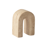 Стоппер для книг Tell Me More Travertine Bookend
