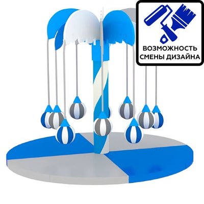 Детская механическая карусель "Пальма"