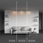 Трековые светильники магнитные Luna Levity 2700К 3Вт 200°