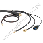 Горелка TIG TP 18 SUPER (ОКС 35-50, M16x1,5, б/р, 2-M PIN0201) 8м водяное охлаждение RLN1808