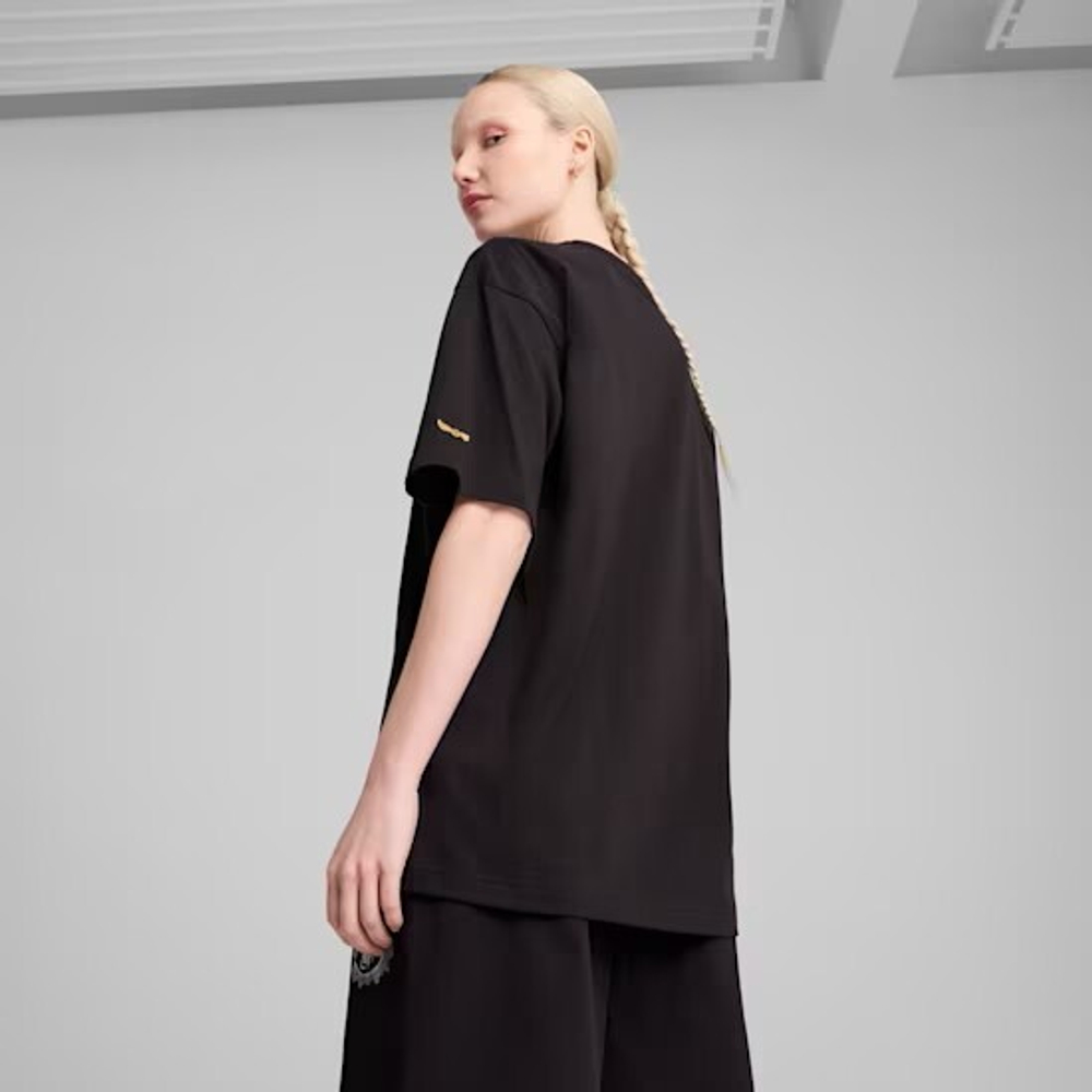 PUMA X HARRY POTTER ФУТБОЛКА С ПРИНТОМ, ЧЕРНЫЙ