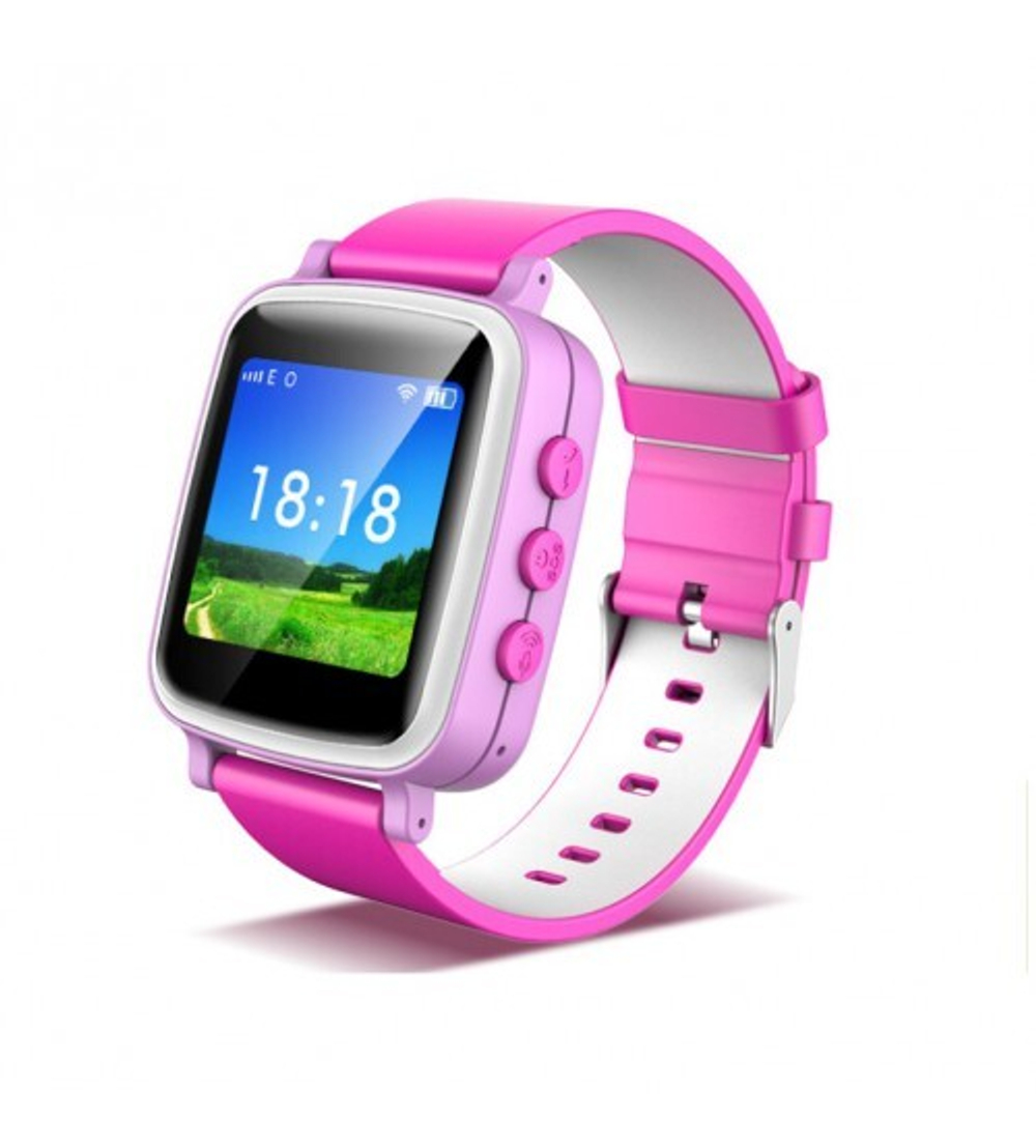 Смарт-часы Q80 GPS (розовый)