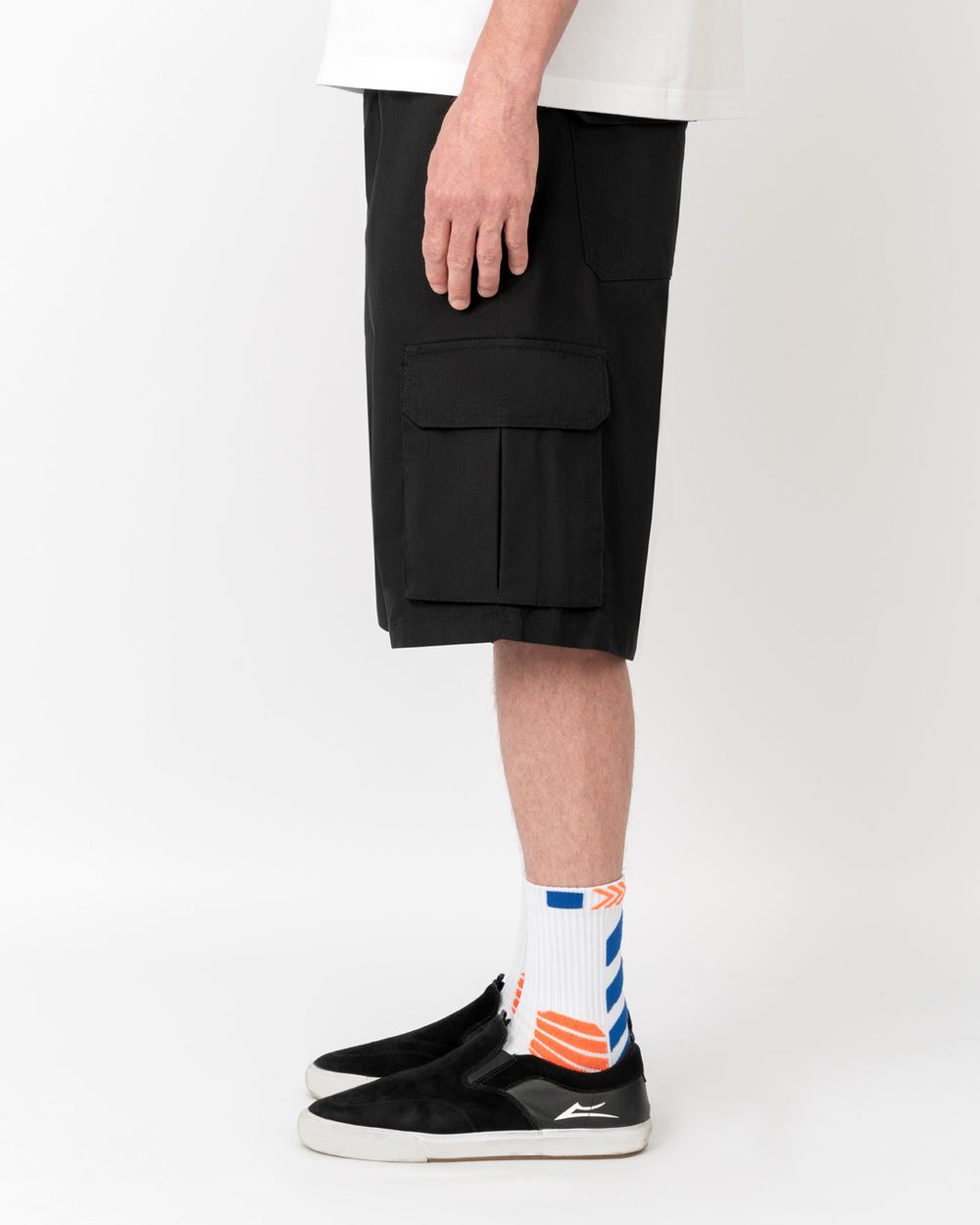 Шорты Postaments Cargos Shorts черные