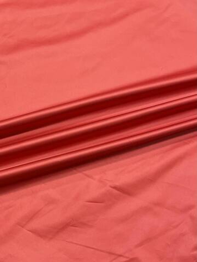 Ткань курточно-плащевая п/э Moncler клубничная