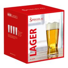 Spiegelau Набор бокалов для пива Lager 560мл Beer Classics - 4шт