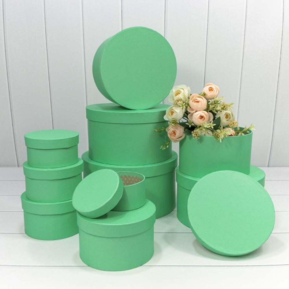 Коробка 27.5х14.7 см Набор 10 шт (Зеленый)