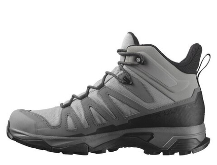 Кроссовки для бега мужские Salomon X Ultra 4 Mid Gore-Tex M бежево-серые