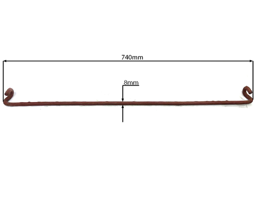Прут транспортера сортировочного стола шир. 740мм Anna