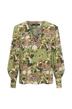 Blouse ''Safari'' with lacing