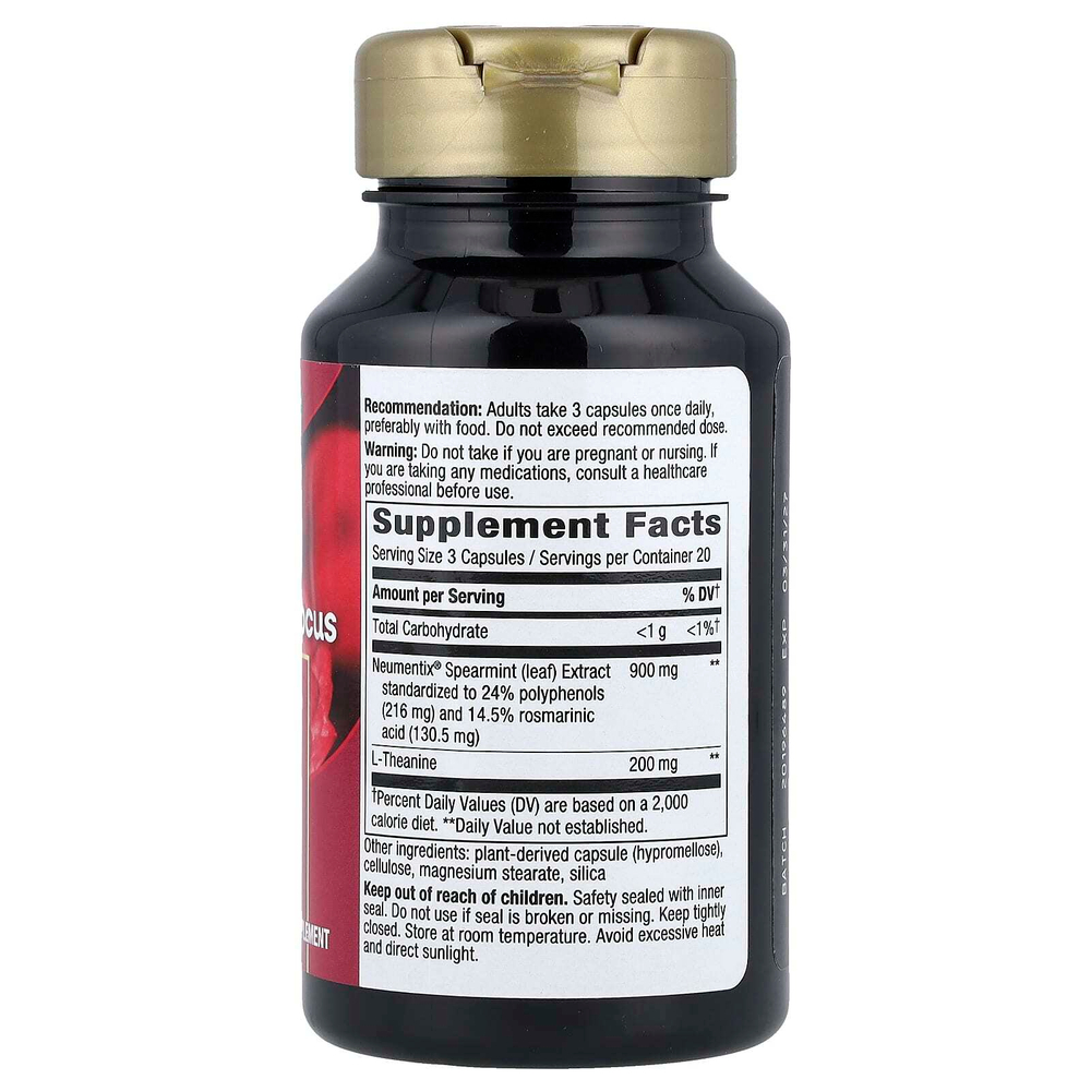 Nature's Way, Устойчивый фокус, 60 капсул