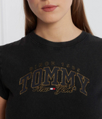 Футболка LUX VARSITY Tommy Jeans - черный(DW0DW16455)