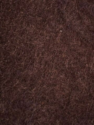 Фетр средней жесткости 2 мм, ш. 1 м, 215,4 гр/м2, тёмно-коричневый