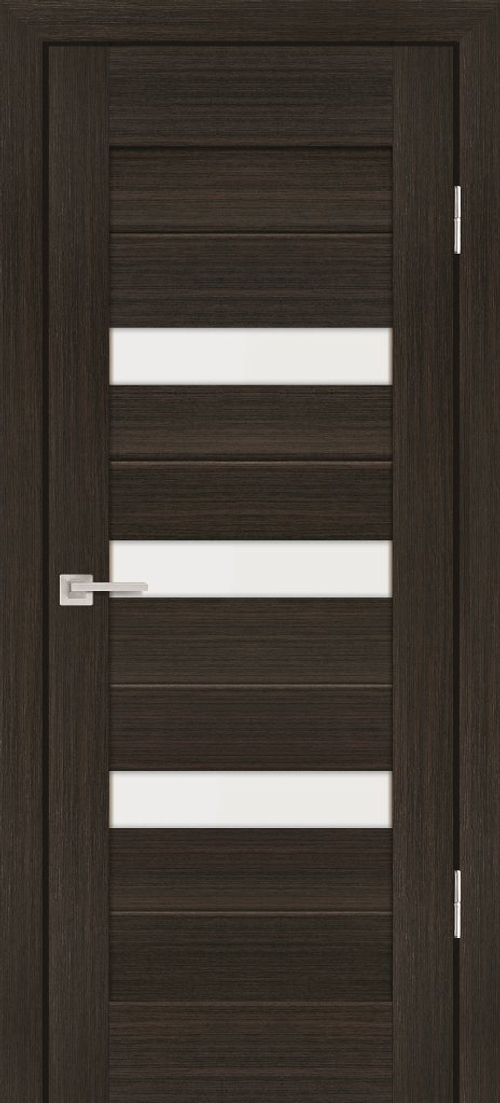 Дверь PS-09 / Цвет Мокко / белый сатинат / Двери PROFILO PORTE
