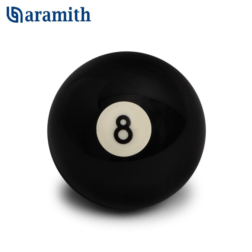Шар Aramith Crazy №8 Pool со смещенным центром тяжести ø57,2мм блистер