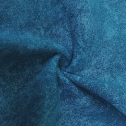 Футер 3х нитка начес Варенка Океанская Синь Велюр
