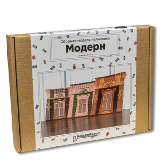 Сборная модель наличника «Модерн».