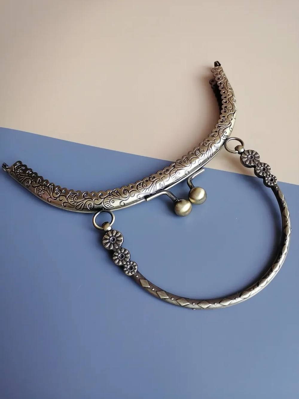 Фермуар для сумки пришивной с ручкой