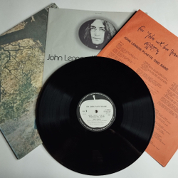 Винтажная виниловая пластинка LP John Lennon Plastic Ono Band (Japan 1977) (No Obi) I Found Out