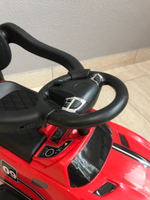 Толокар 919 с родительской ручкой красный