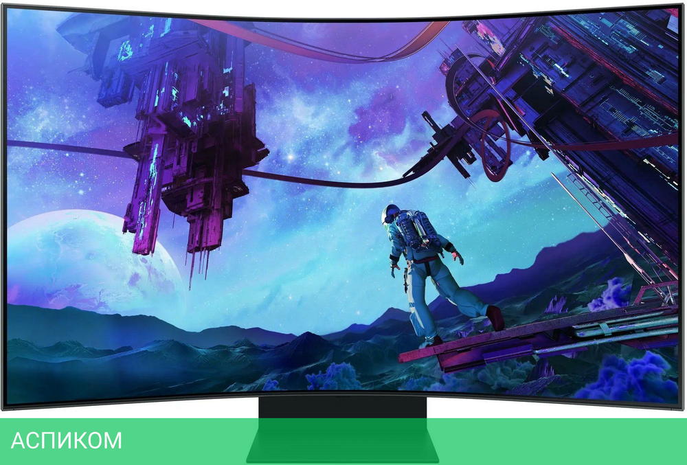 Монитор Samsung Odyssey Ark S55CG97WNI черный (LS55CG97WNIXCI)