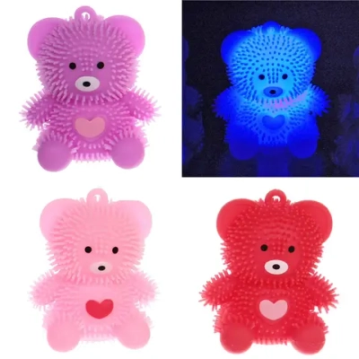 Игрушка «Медвежонок» 7 см, с подсветкой, микс