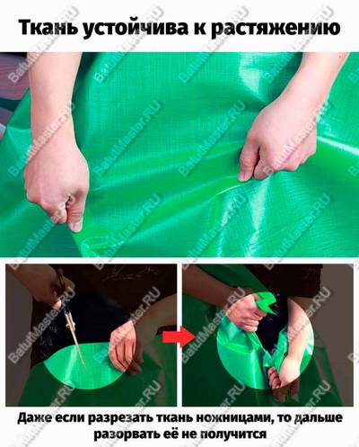 Тент укрывной "Горизонт", 12×8 м, 210 г/м²