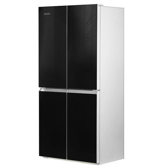 Холодильник Ginzzu NFK-425 Black glass