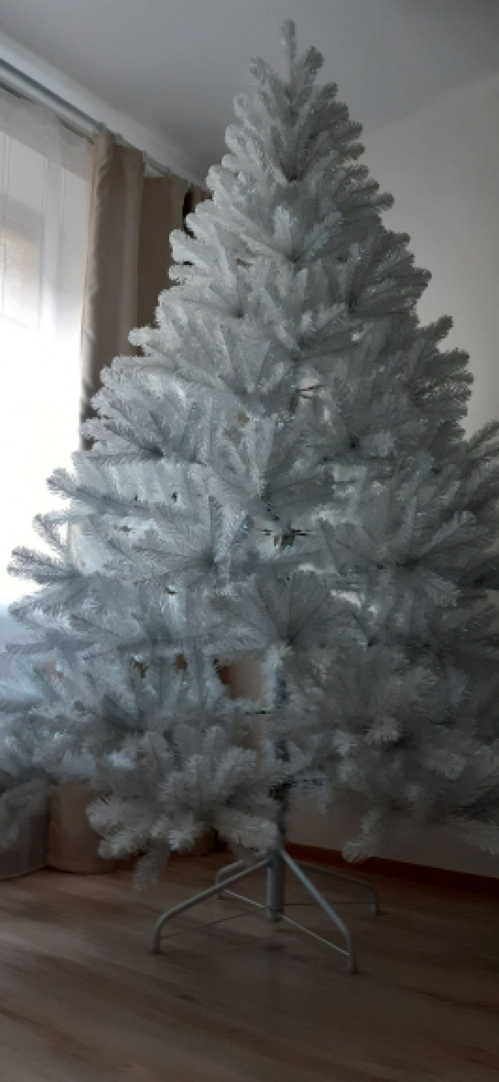 Искусственная белая елка «Радужная» (пвх) от 1,2 м до 3 м