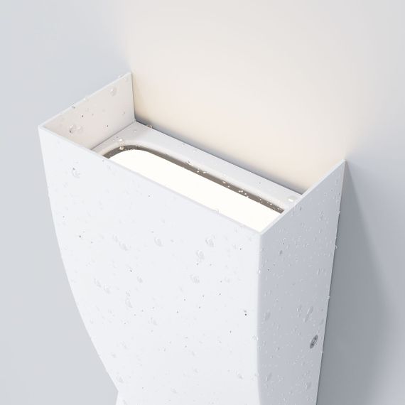 Уличный настенный светодиодный светильник Maytoni Twist O040WL-L11W3K