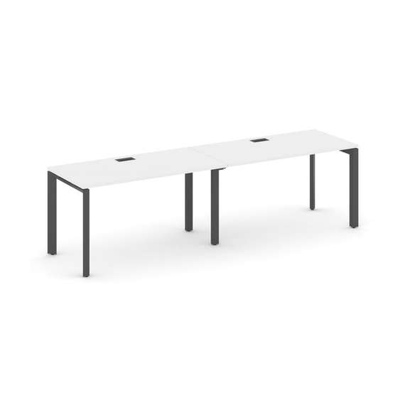 Style Project Рабочая станция односторонняя SN-59P.ORS-004 Белый/Металл Антрацит/Черный Заглушка 316