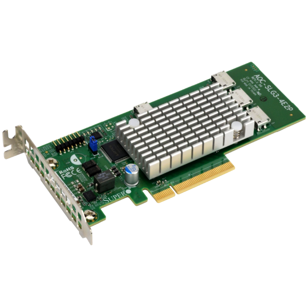 HBA-адаптер SuperMicro AOC-SLG3-4E2P