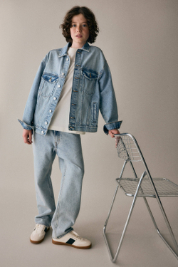 H&M Джинсы свободного кроя, голубой