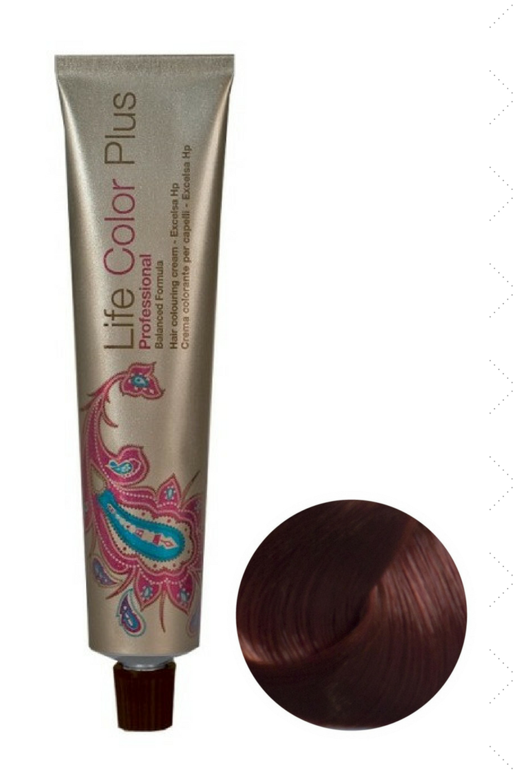 7.64 NEW блондин медно-красный Life Color Plus 100мл